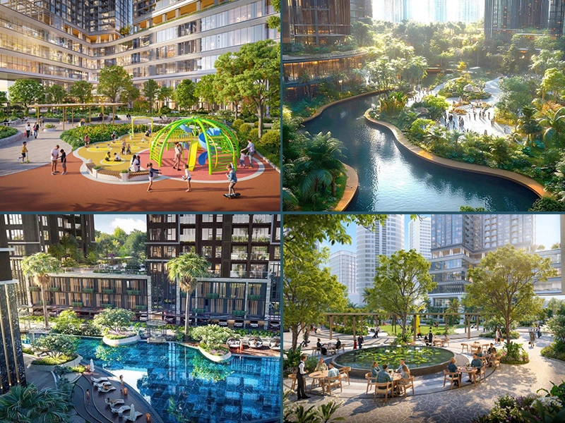 Tiện ích dự án Sun Feliza Suites Cầu Giấy